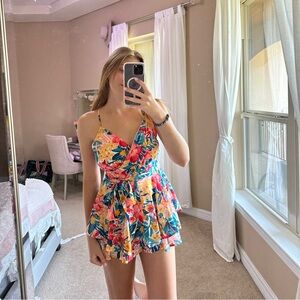 Floral Summer Romper